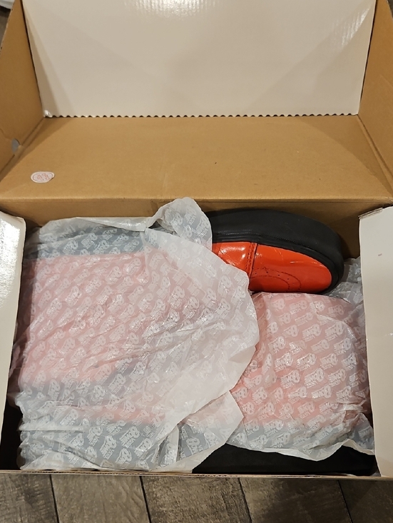 Vans x David Bowie Sk8-Hi Aladdin Sane Red Patent Sneakers 11.5 Rare - Picture 9 of 10